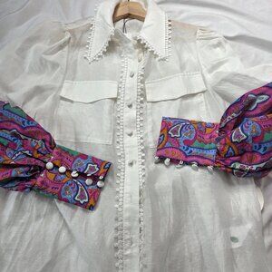 SHEIKE WOMEN'S SIZE 8 VALENCIA BLOUSE NWT